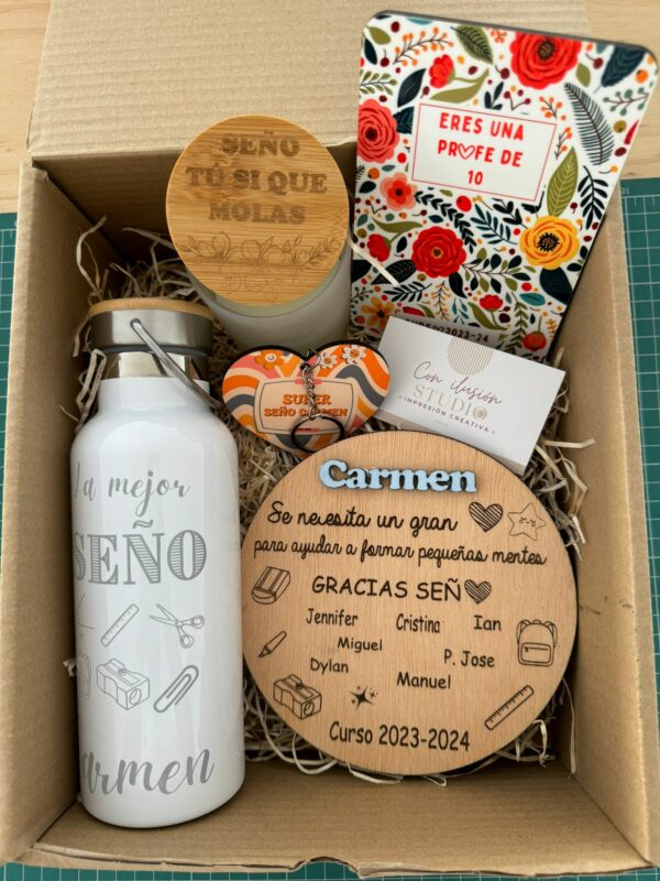 Pack regalos profesores