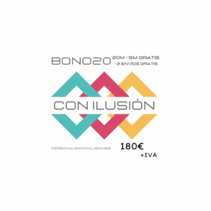 Bono 20 - DTF TEXTIL