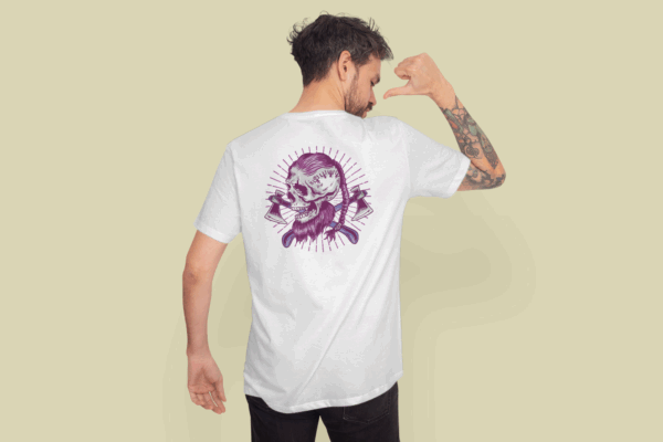 Camiseta Vikingo Calavera - Imagen 2