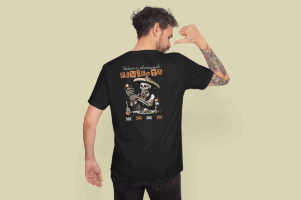 Camiseta Nunca es demasiada pimienta - Imagen 2