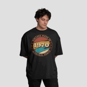 Camiseta Oversize Vintage personalizable