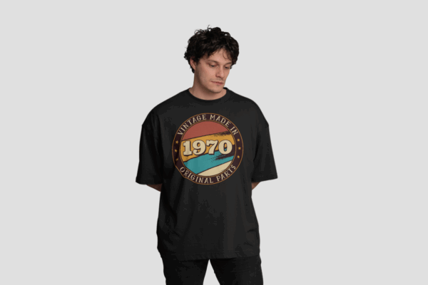 Camiseta Oversize Vintage personalizable