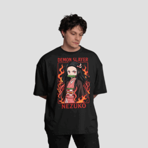 Camiseta Oversize Nezuko