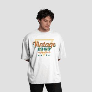 Camiseta Oversize Vintage Triangulo