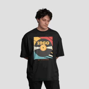 Camiseta Oversize Vintage Disco