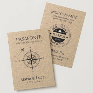 Invitación pasaporte
