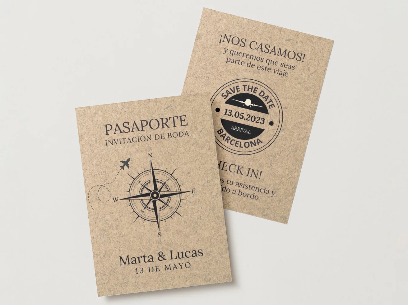 Invitación pasaporte