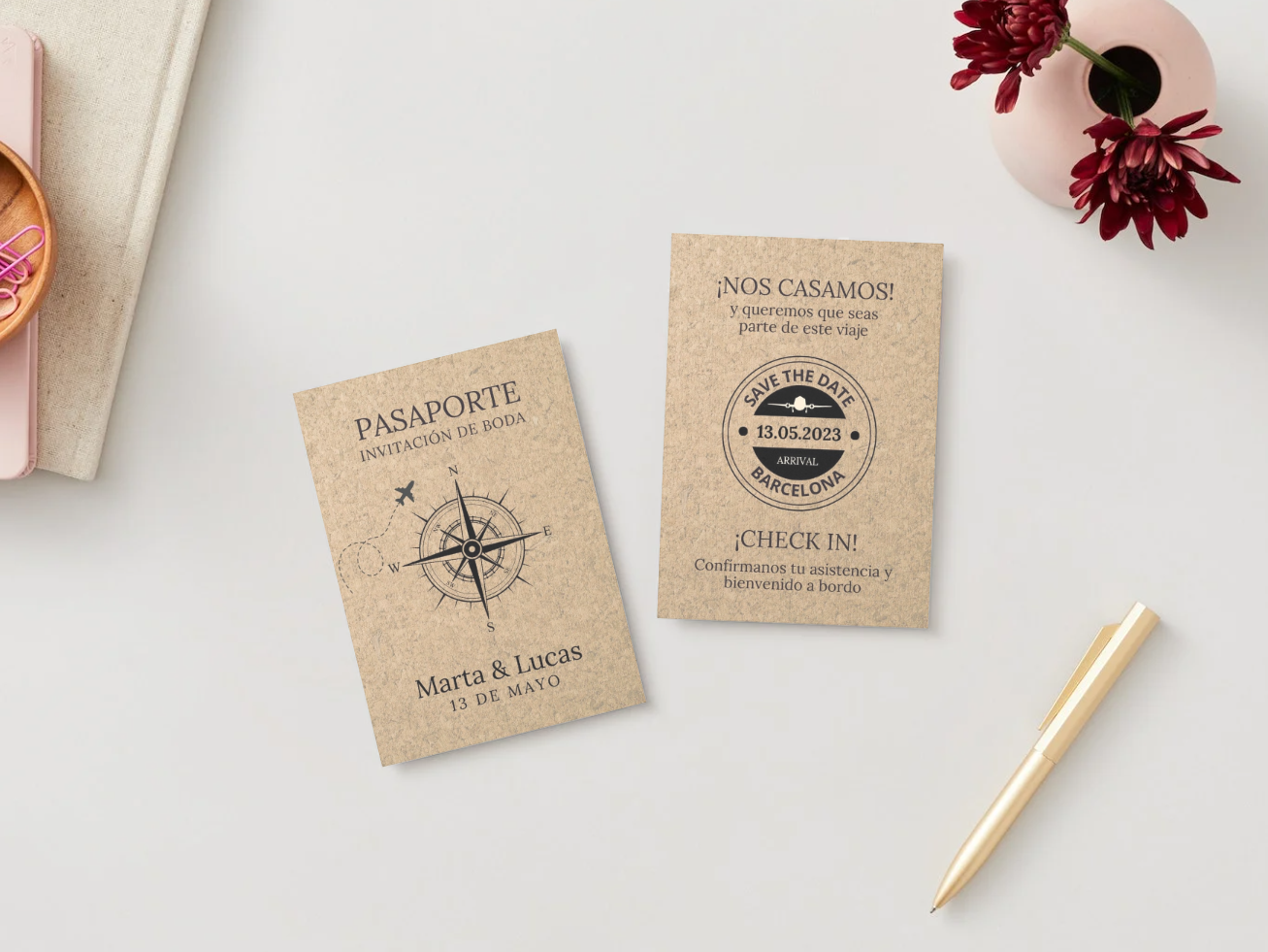 Invitación pasaporte - Imagen 2